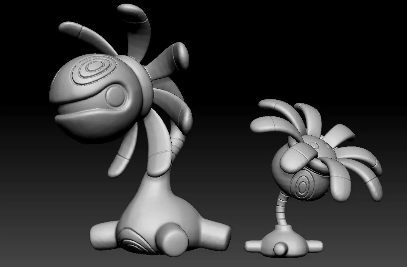 Pokemon Lileep Cradily 3D print model_0
