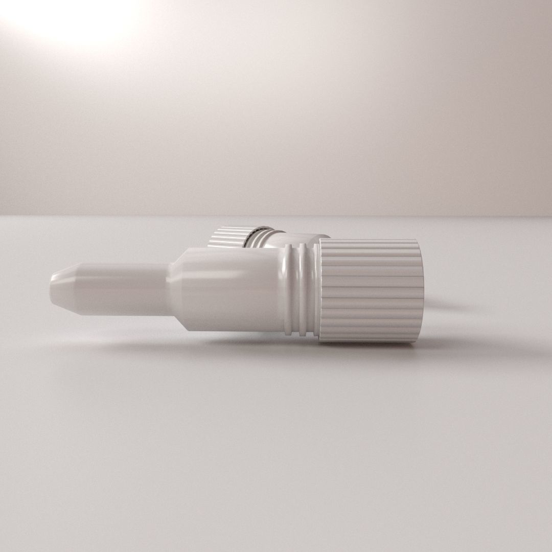 Tubing Flow Control Valve 3D model_2