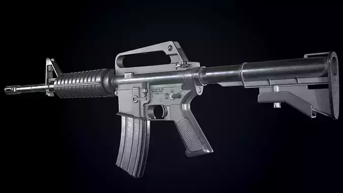 CAR-15 Assault-Rifle  Worn PBR 