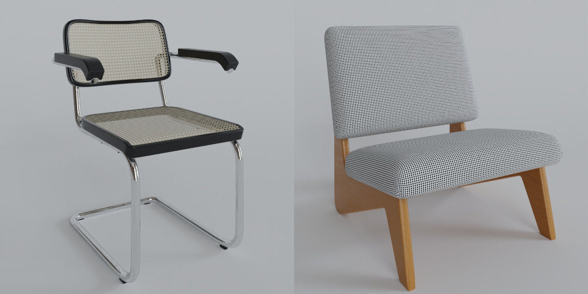 Luxcore Giga furniture pack 3D model_36