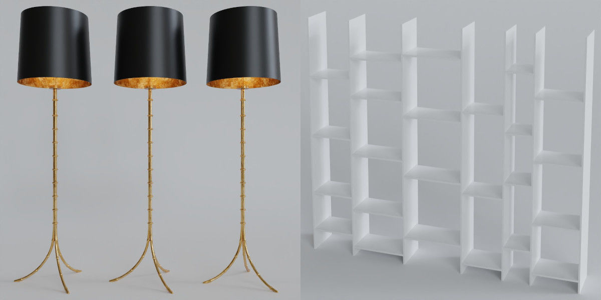 Luxcore Giga furniture pack 3D model_39