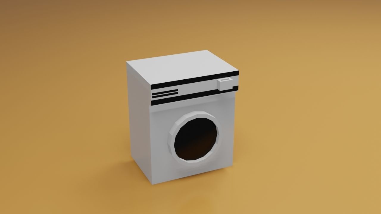 interior Assets - Game Ready Low Poly PBR - 3D Model Low-poly 3D model_7