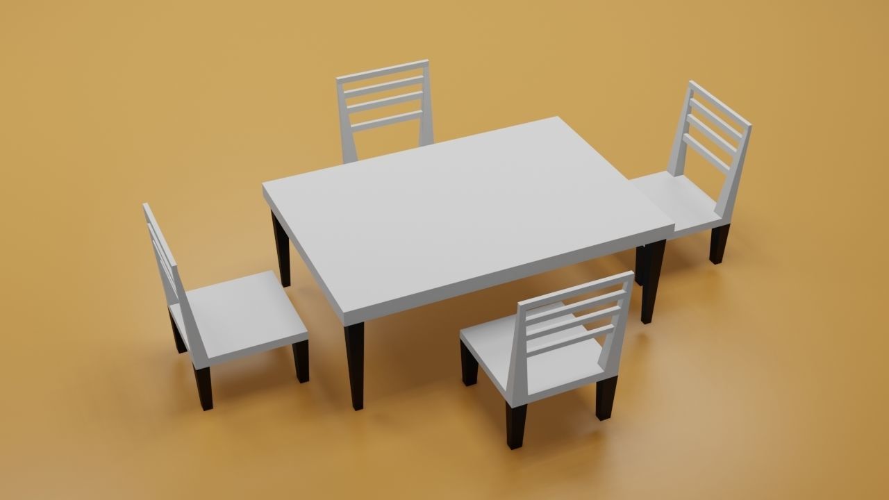 interior Assets - Game Ready Low Poly PBR - 3D Model Low-poly 3D model_2