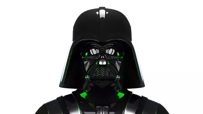 Hard Surface character model of Darth Vader  3D model