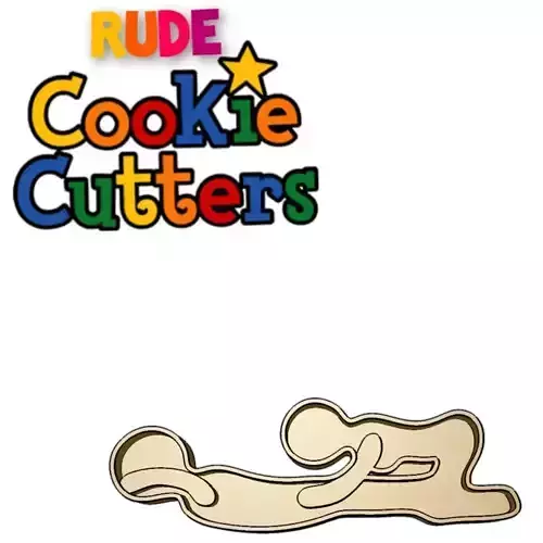 Amazing Rude Word Cookie Cutter Stamp Cake Decoration 
