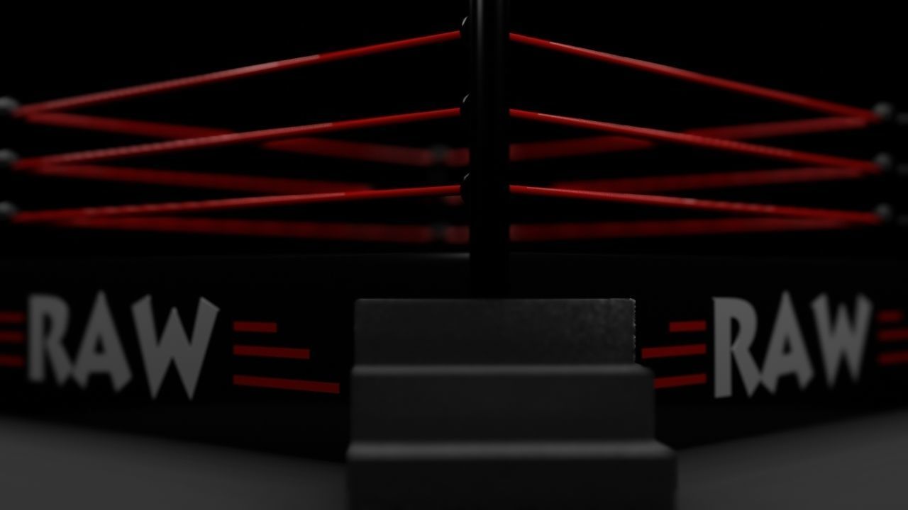 Ring Wrestling - Boxing - PBR - low poly - 3d Model - Game Ready Low-poly 3D model_6