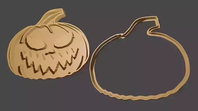 Pumpkin Halloween A cookie cutter