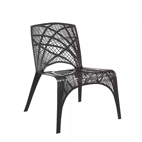 Carbon-Fibre chair Marleen Kaptein for Label Breed 3D model