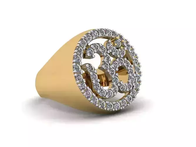 Om Ring For Men