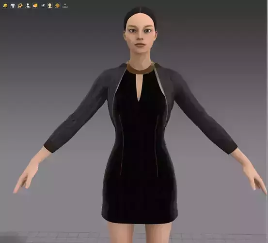 Short dress and Jacket