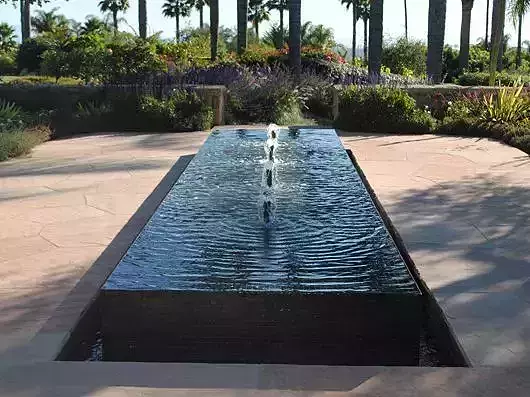 zero edge water feature 3D print model