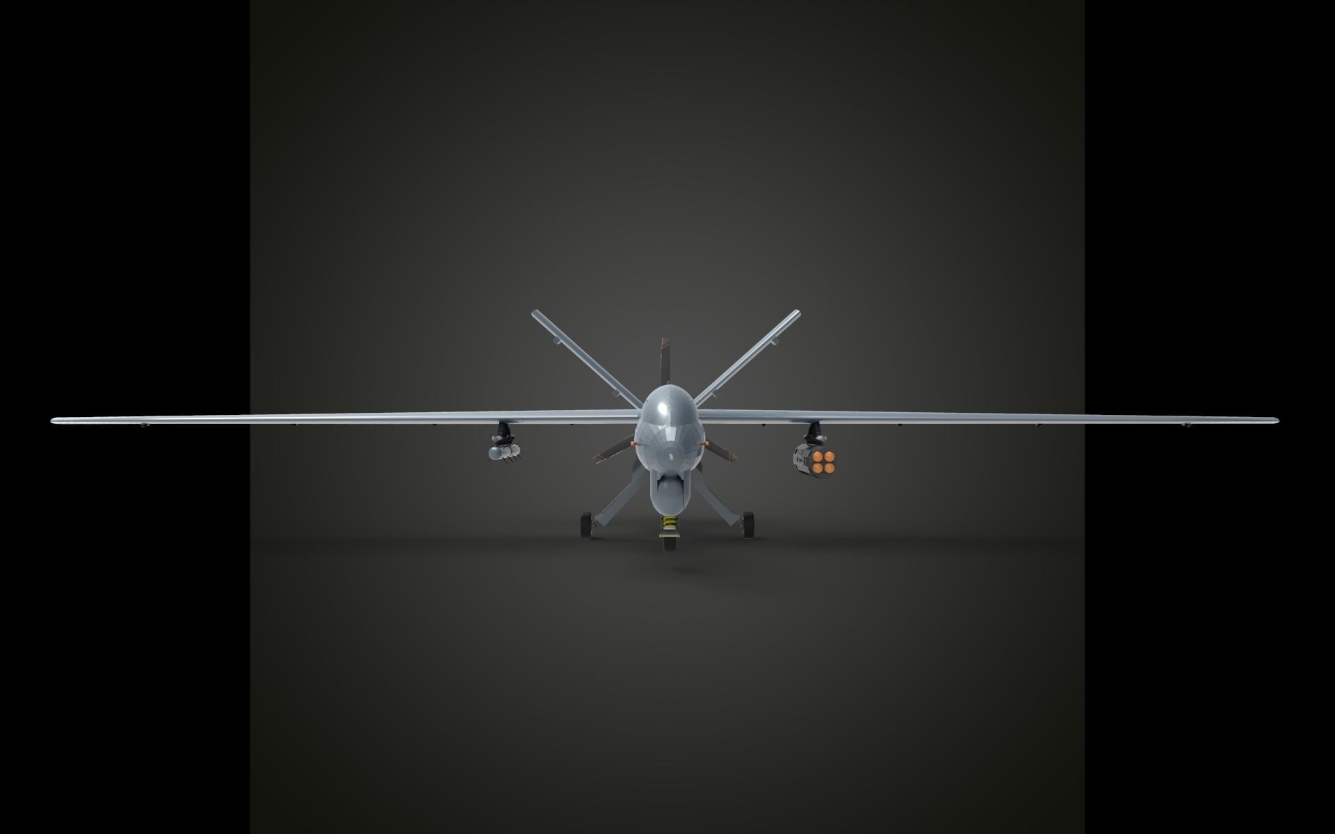 TAI anka UAV 3D model_1