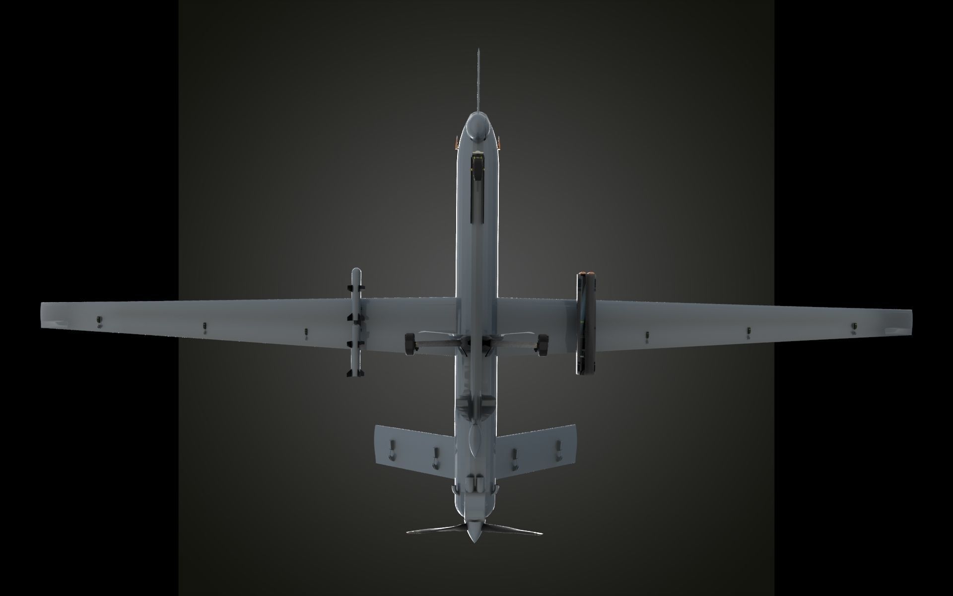 TAI anka UAV 3D model_6