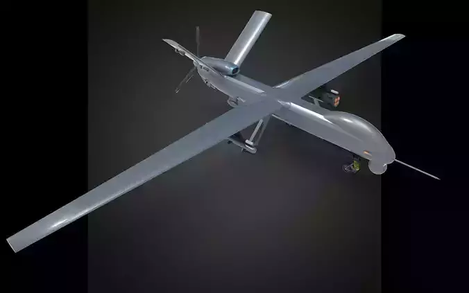 TAI anka UAV 3D model