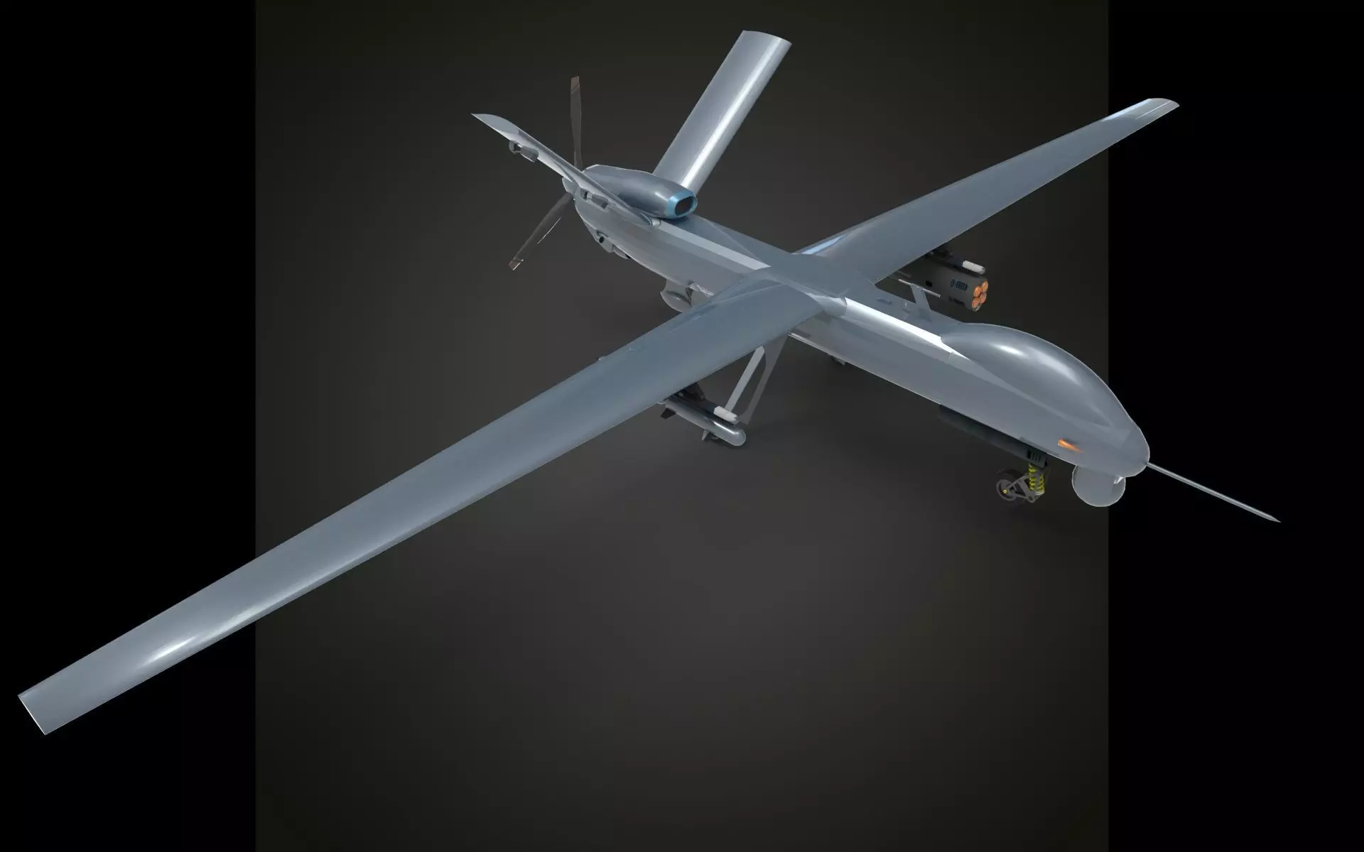 TAI anka UAV 3D model_0