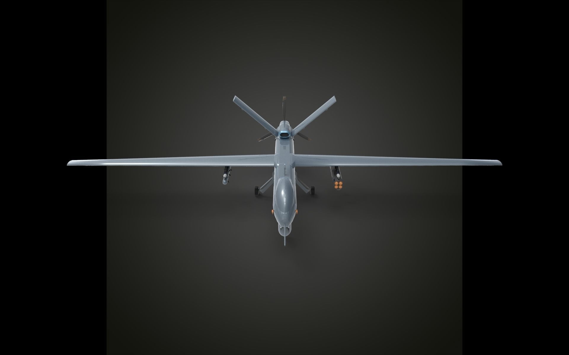 TAI anka UAV 3D model_8