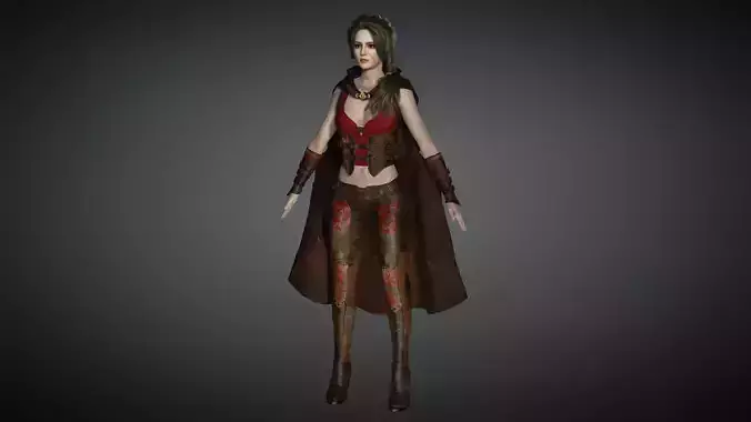 AAA Fantasy Female Character 06