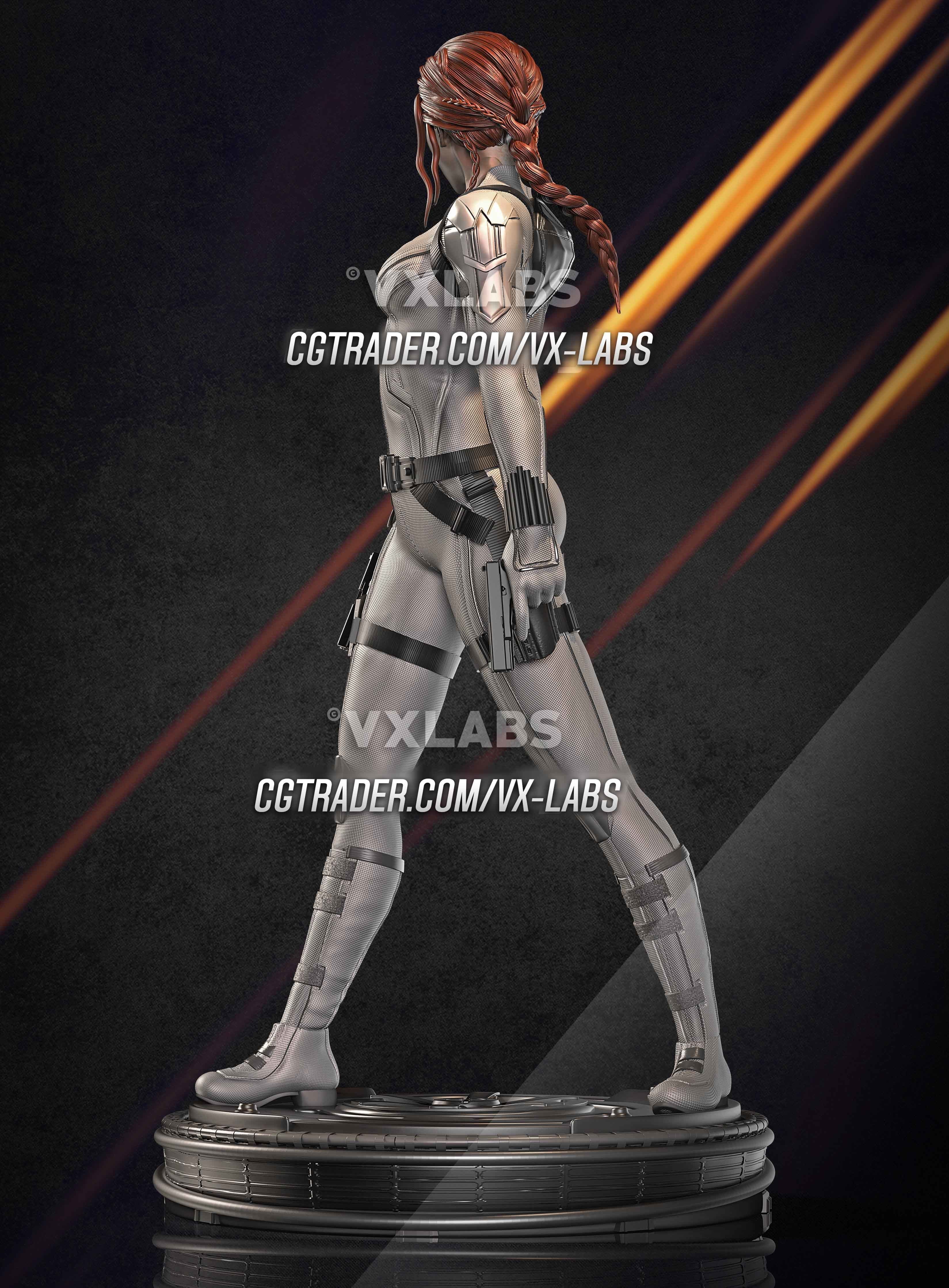 Black Widow 3D model 3D printable | CGTrader