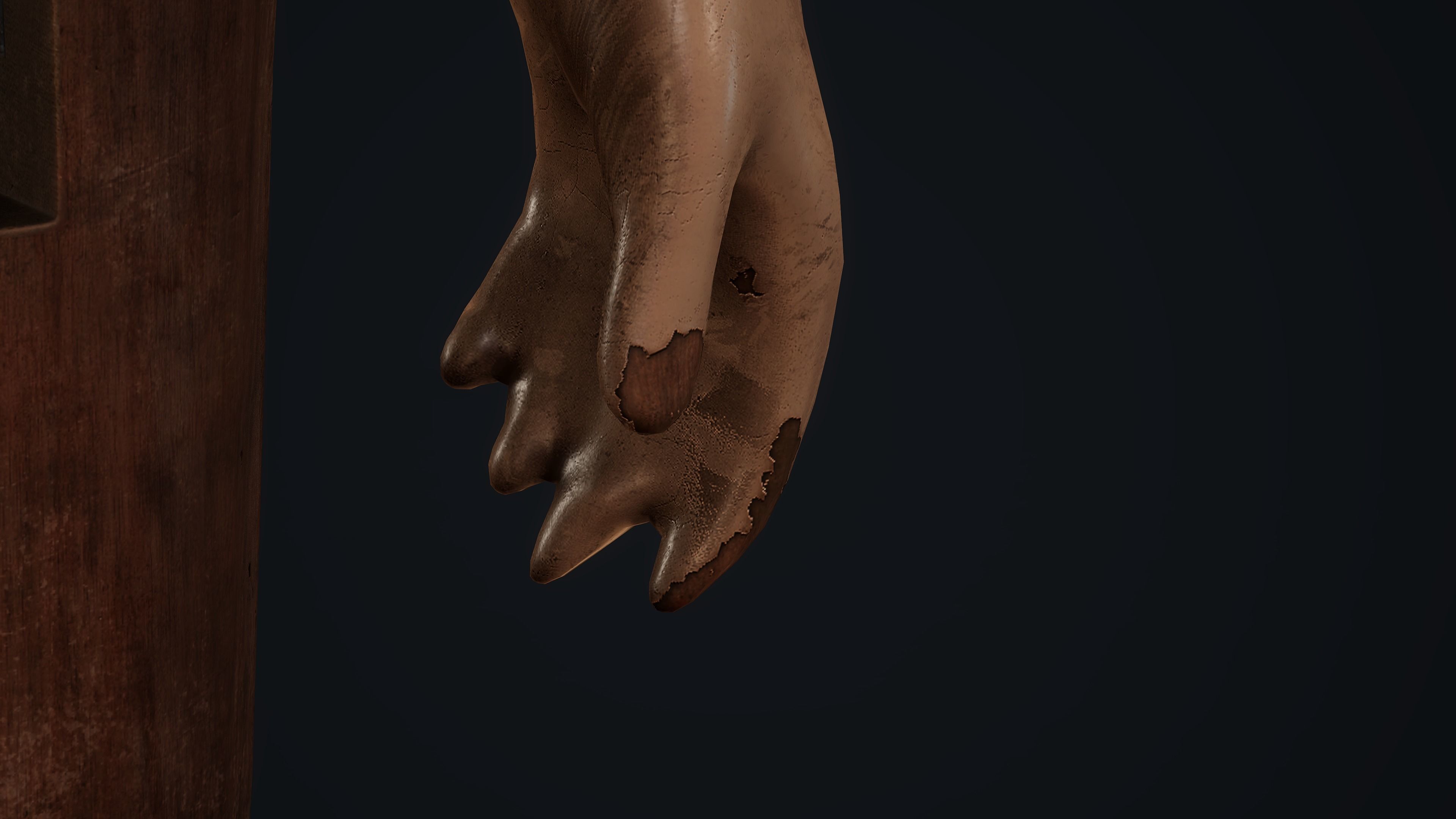 Old Ventriloquist Puppet - PBR Model Low-poly 3D model_15