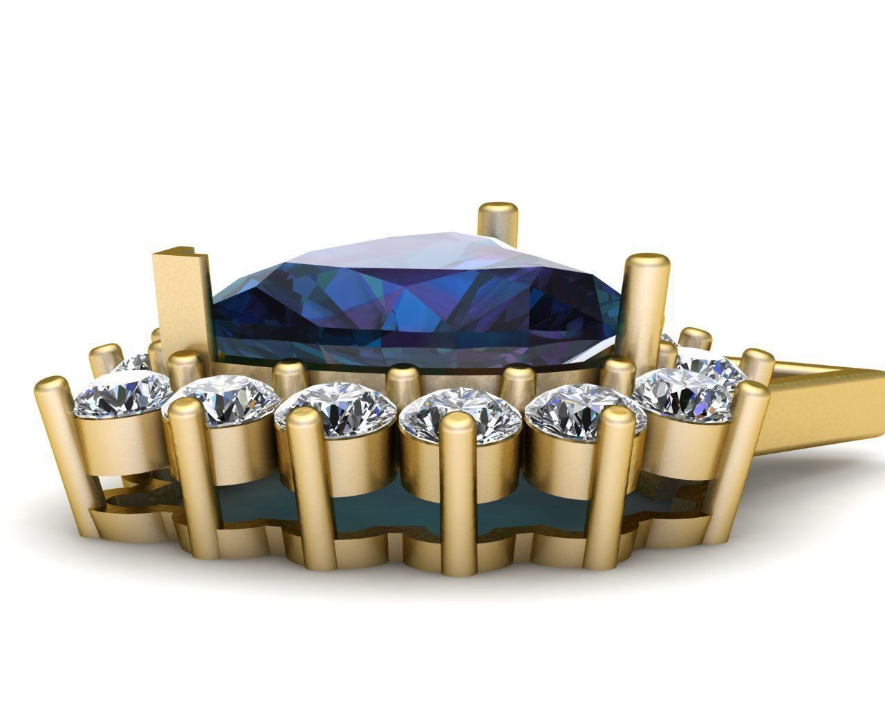 Heart Chain 3D print model_2