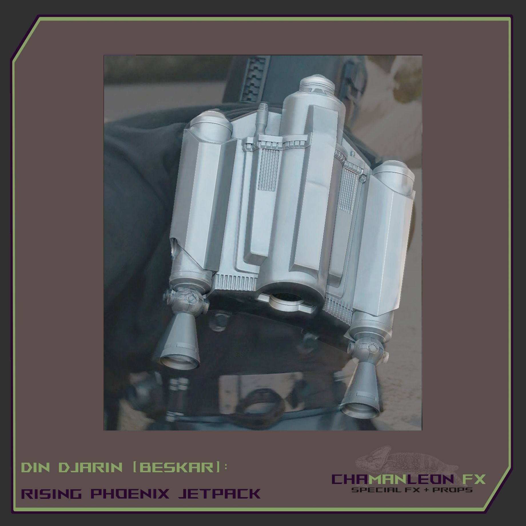 Din Djarin Mandalorian Beskar Rising Phoenix Jetpack Cosplay 3D print model_44