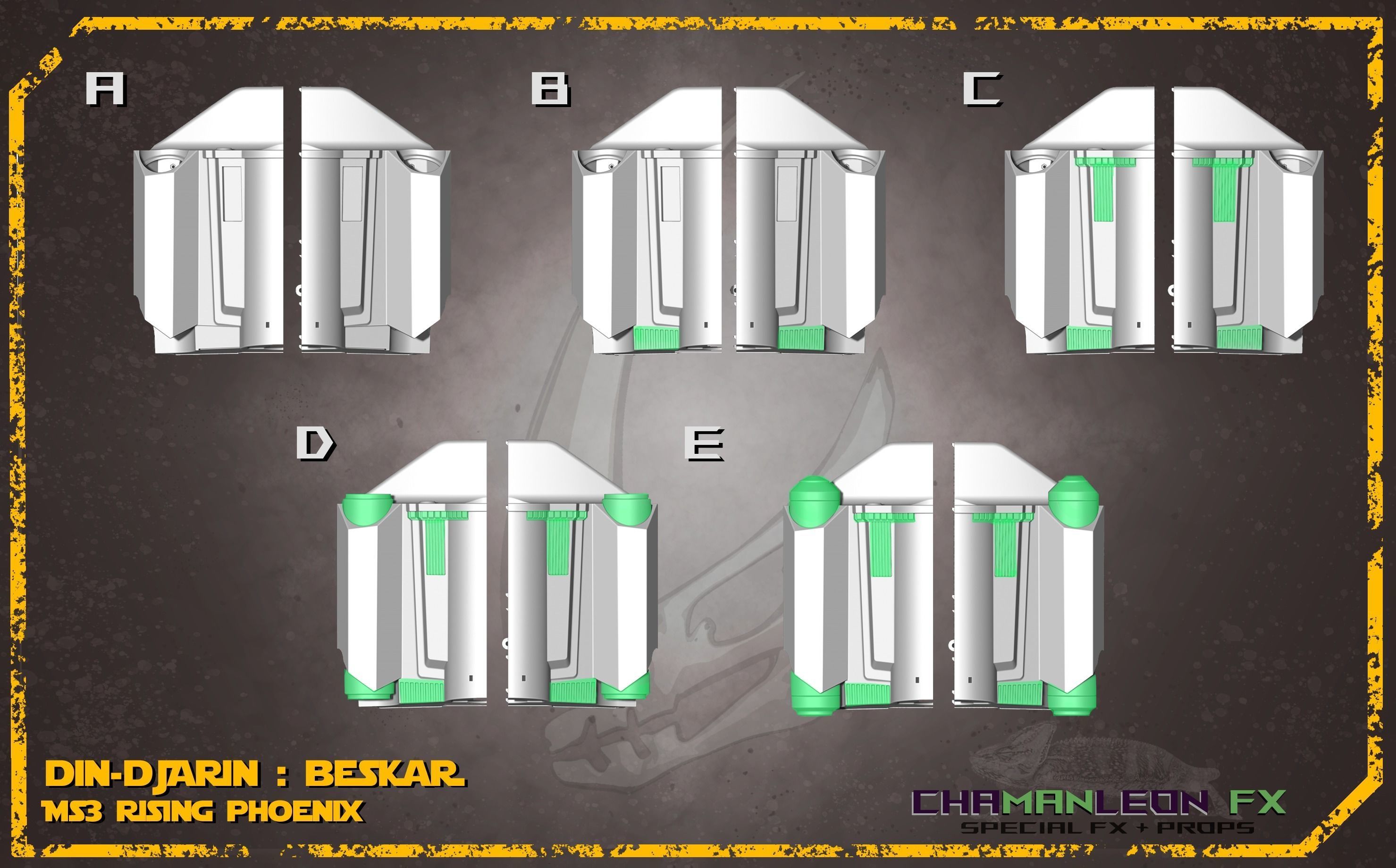 Din Djarin Mandalorian Beskar Rising Phoenix Jetpack Cosplay 3D print model_18