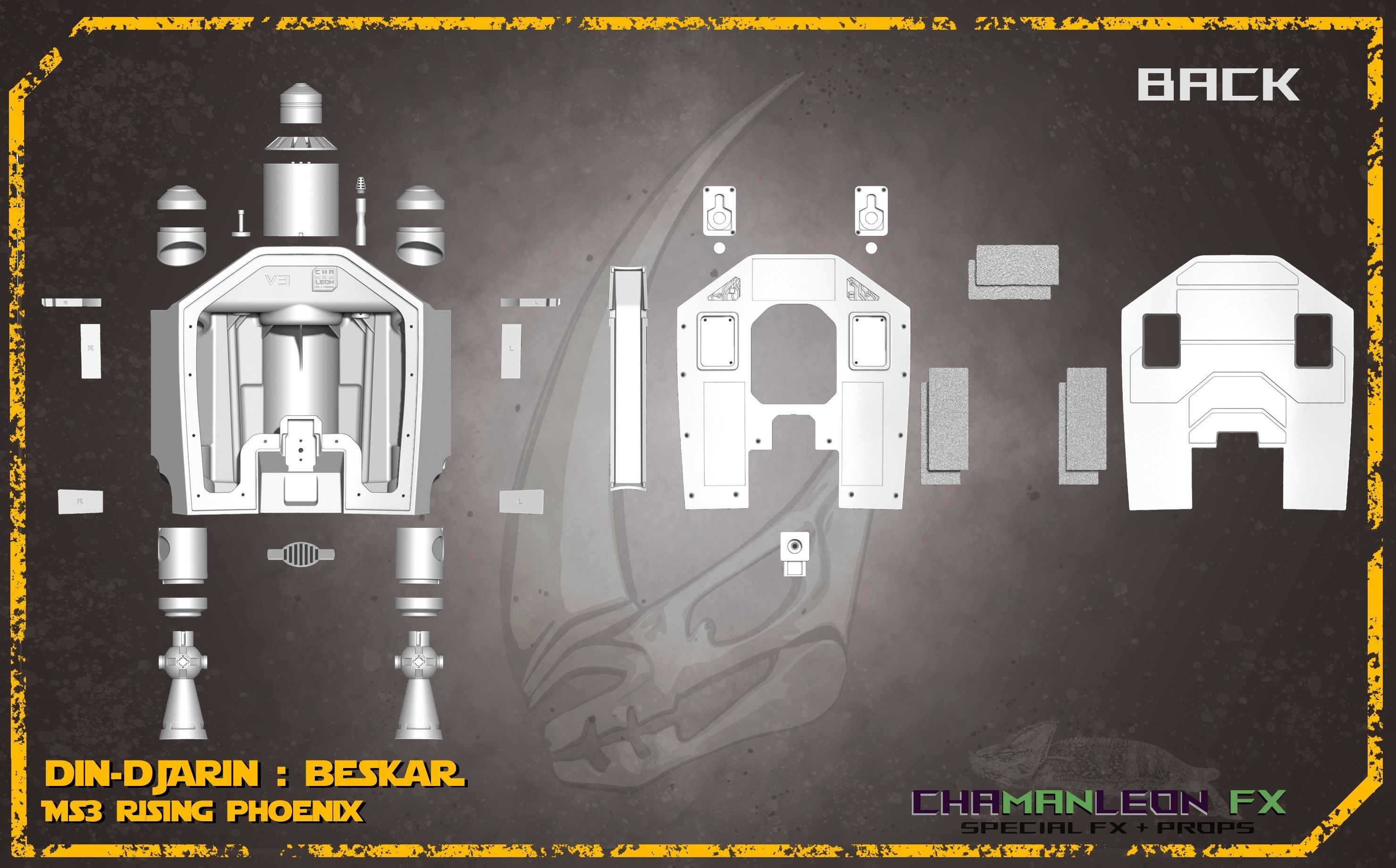 Din Djarin Mandalorian Beskar Rising Phoenix Jetpack Cosplay 3D print model_21