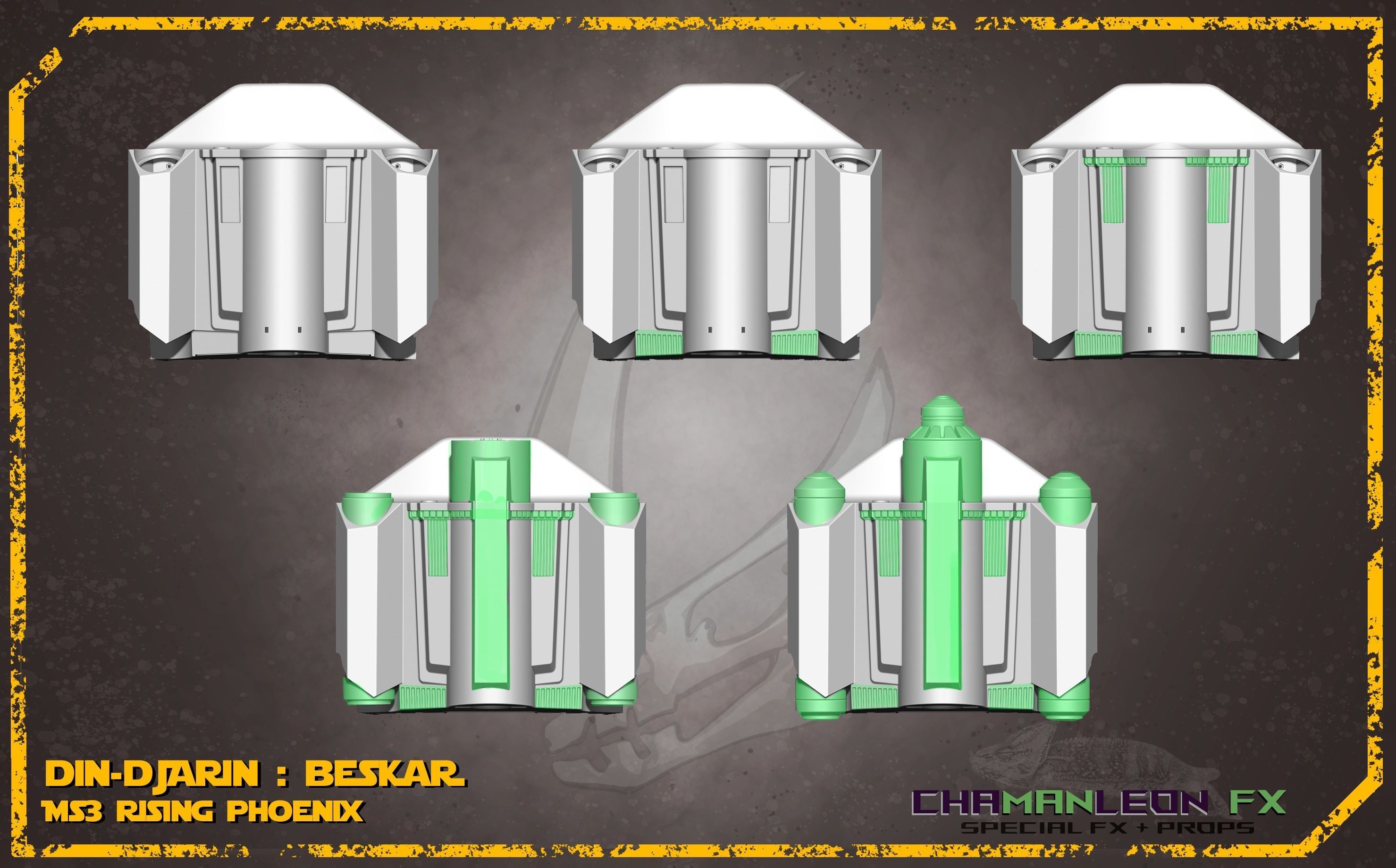 Din Djarin Mandalorian Beskar Rising Phoenix Jetpack Cosplay 3D print model_16