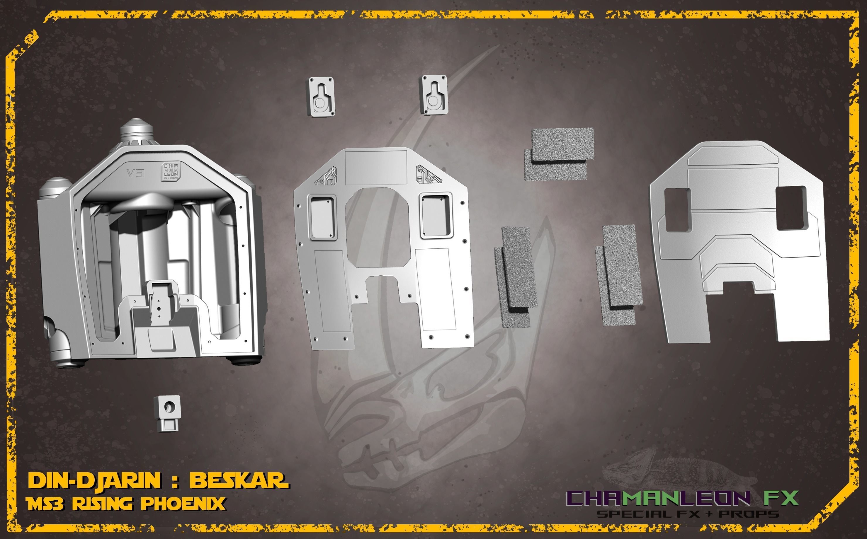 Din Djarin Mandalorian Beskar Rising Phoenix Jetpack Cosplay 3D print model_12