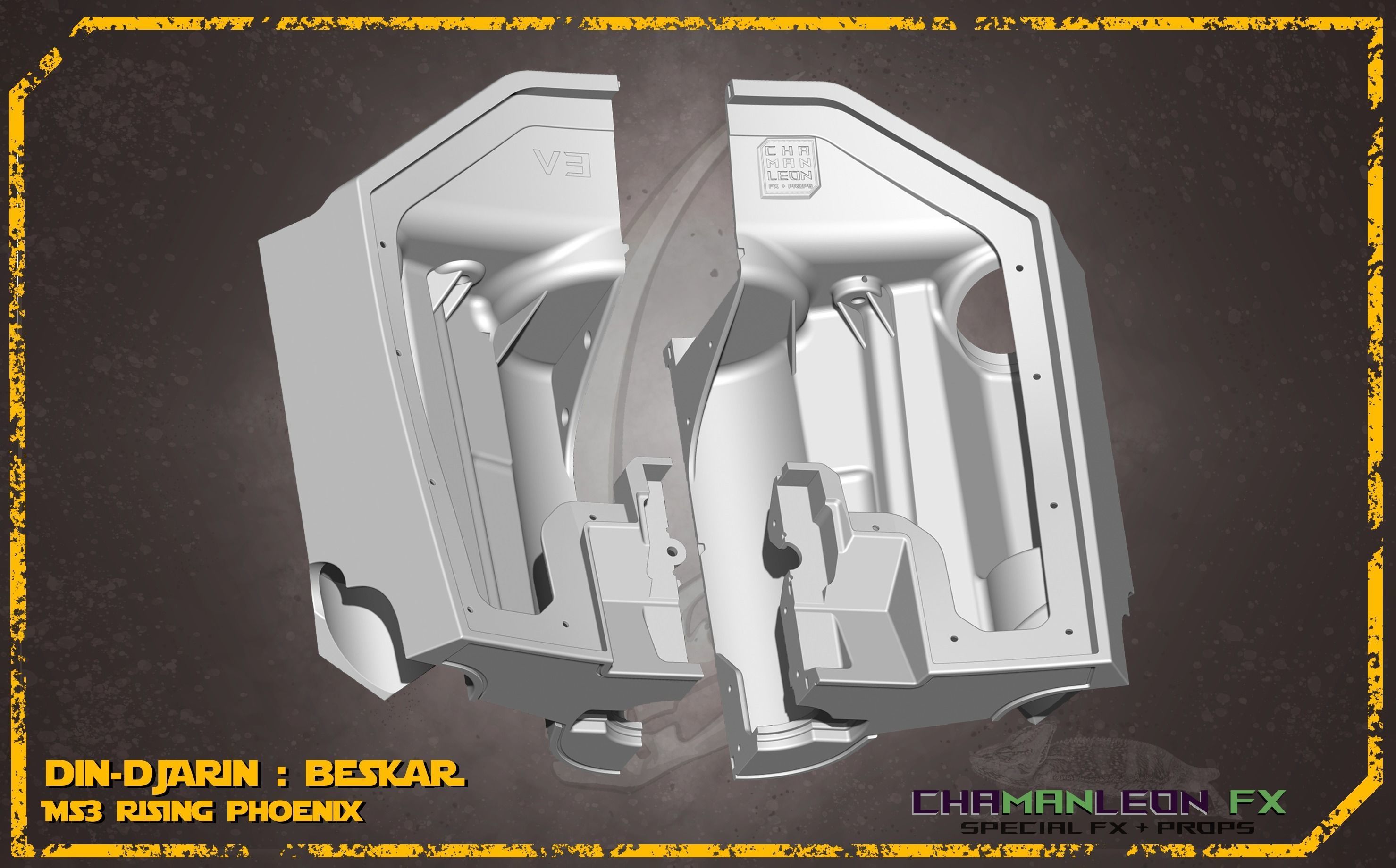 Din Djarin Mandalorian Beskar Rising Phoenix Jetpack Cosplay 3D print model_14