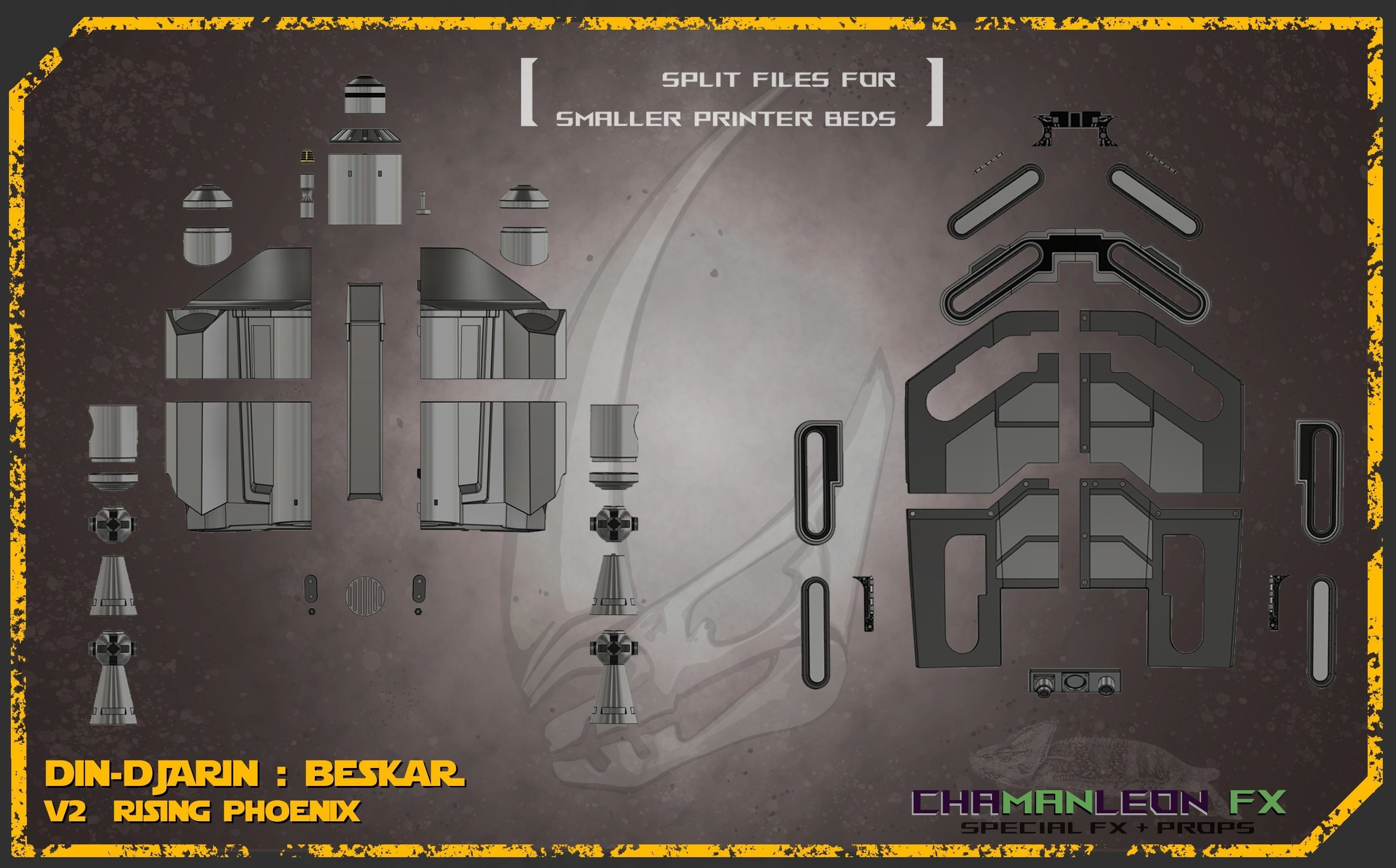 Din Djarin Mandalorian Beskar Rising Phoenix Jetpack Cosplay 3D print model_37