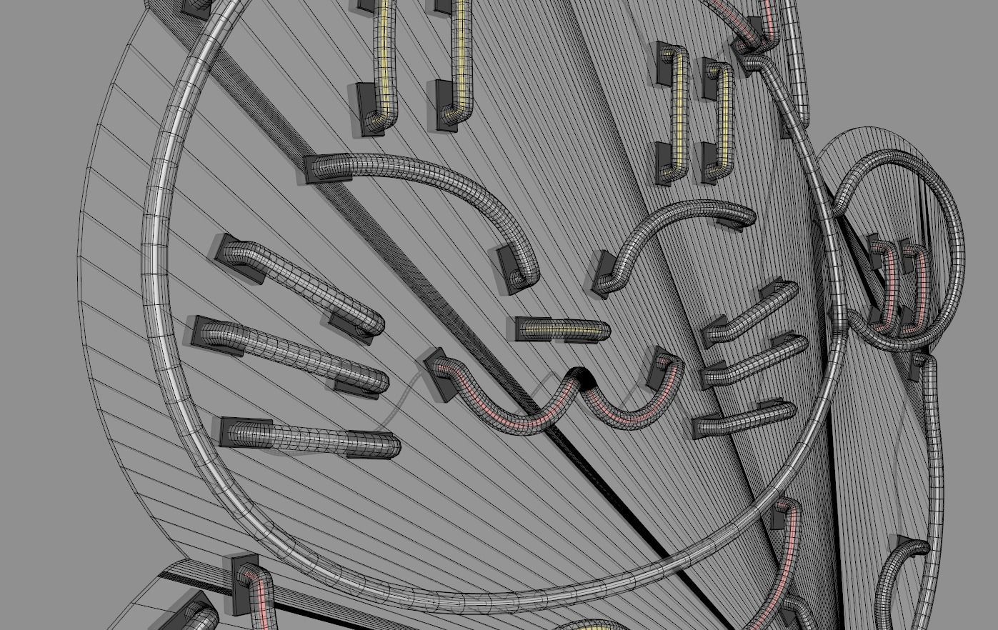 Fortune Cat - Neon Sign 3D model_7