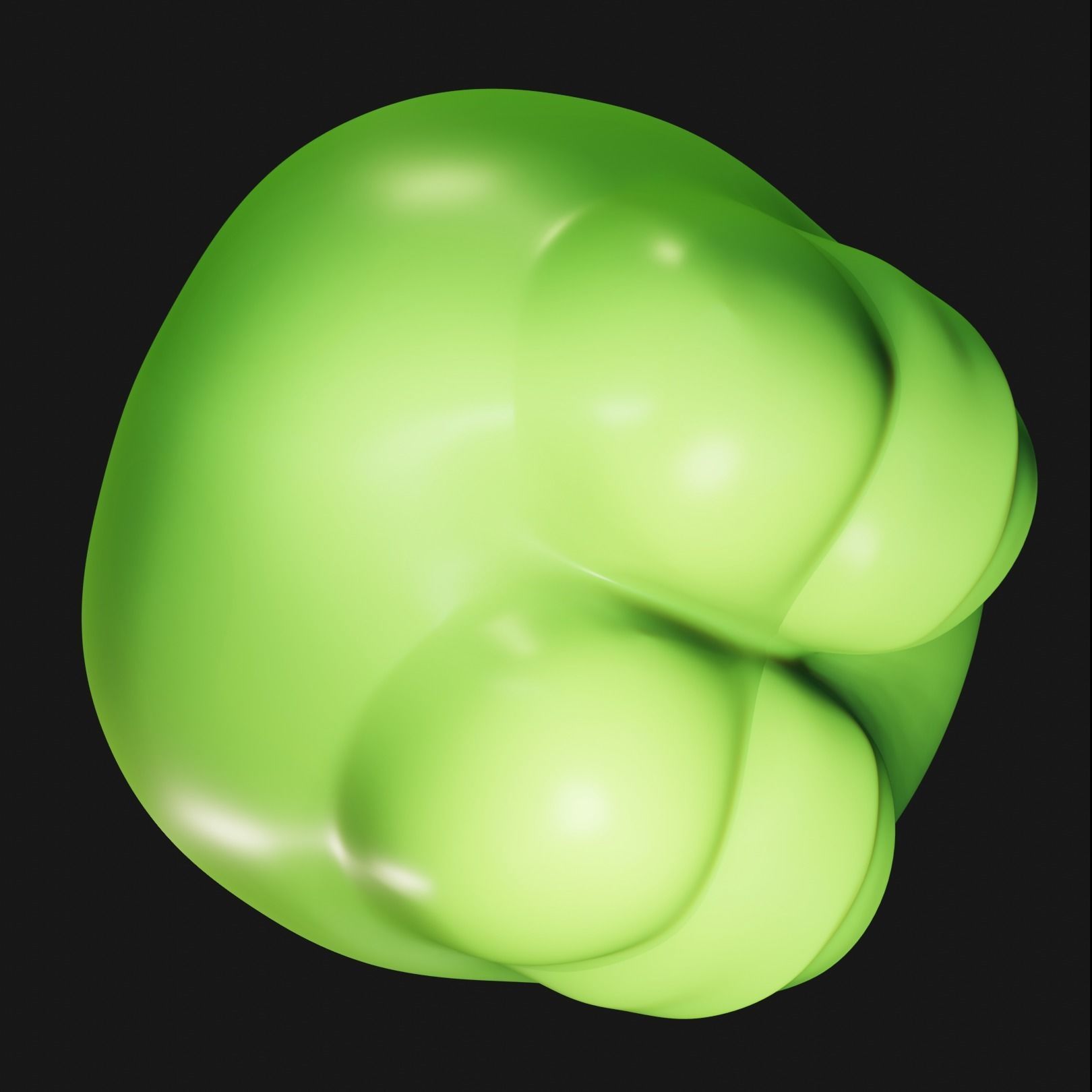 Feels Bad Man Pepe Low-poly 3D model_7