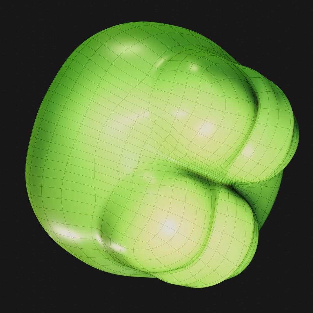 Feels Bad Man Pepe Low-poly 3D model_12