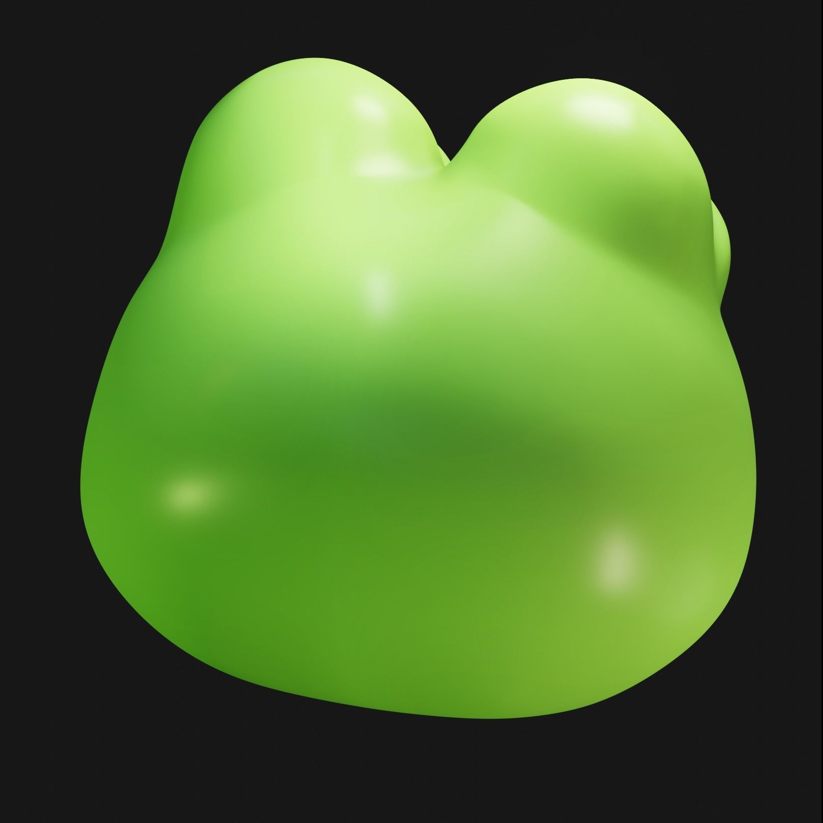 Feels Bad Man Pepe Low-poly 3D model_5