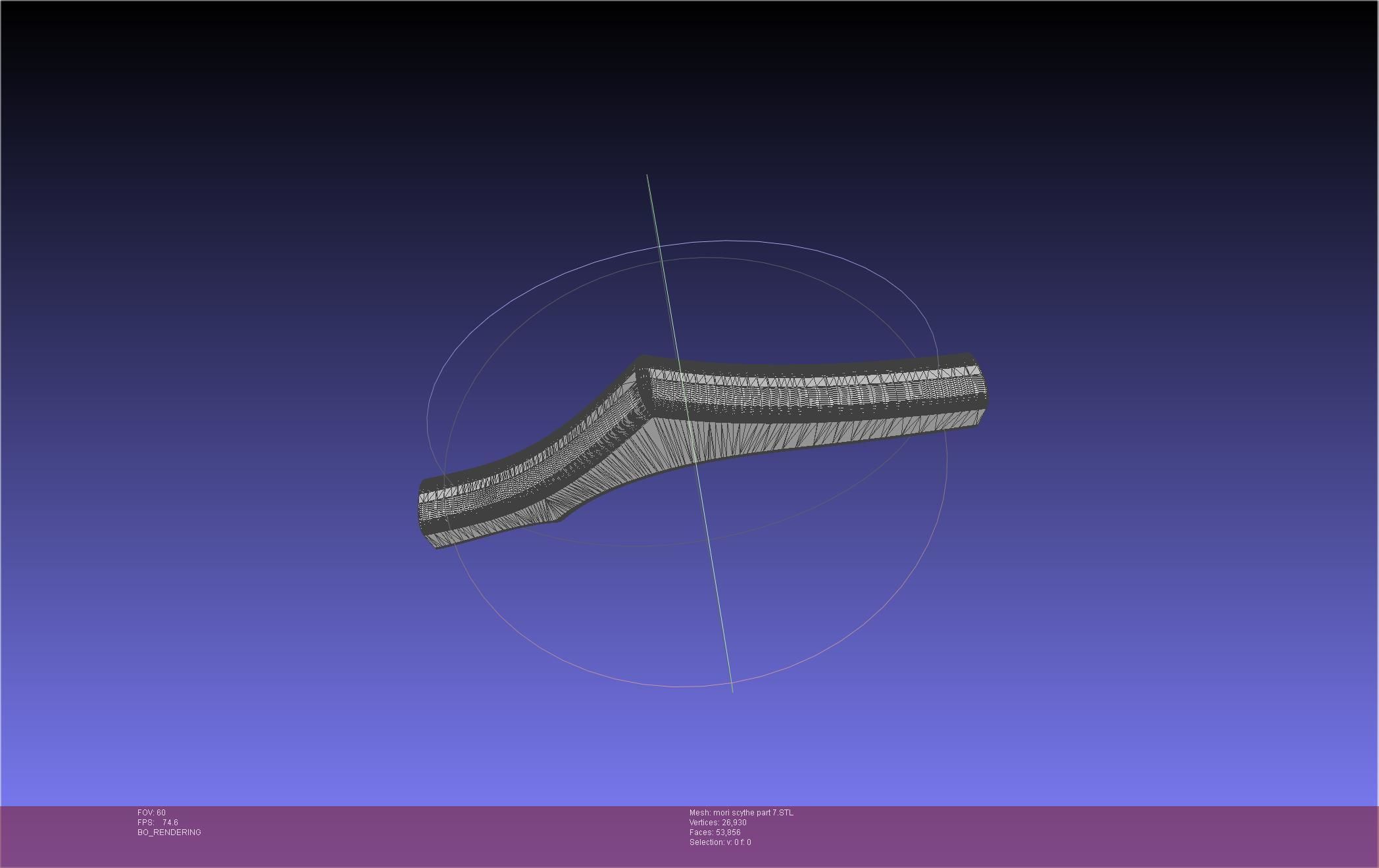 Hololive Mori Calliope Scythe Assembly 3D print model_107