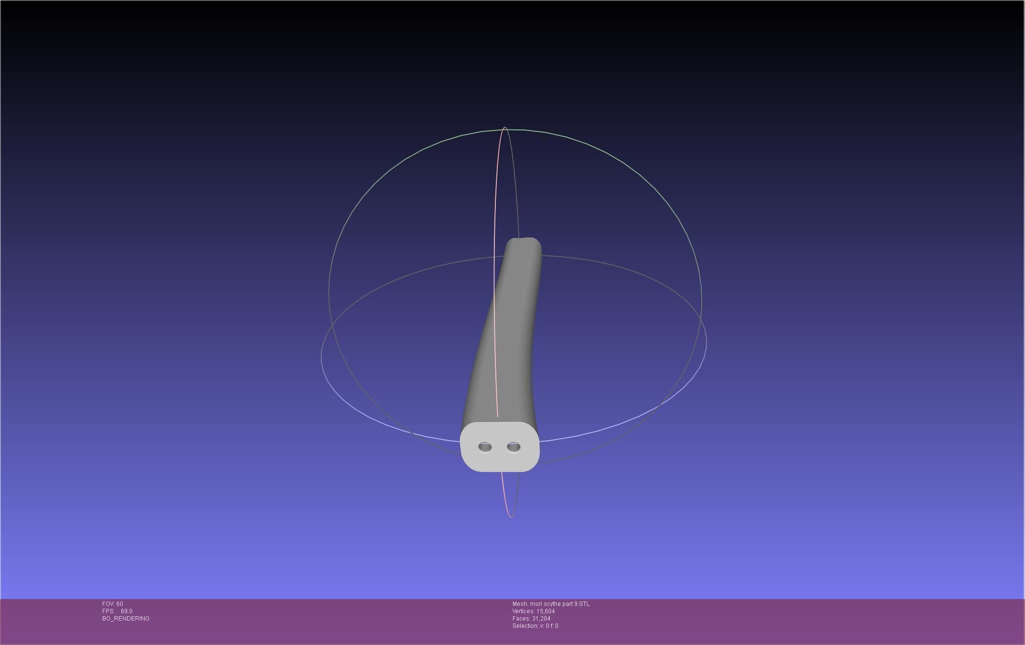 Hololive Mori Calliope Scythe Assembly 3D print model_112