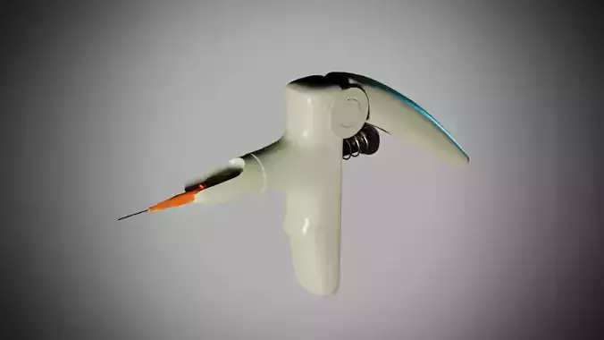 Composite resin dispenser 3D model