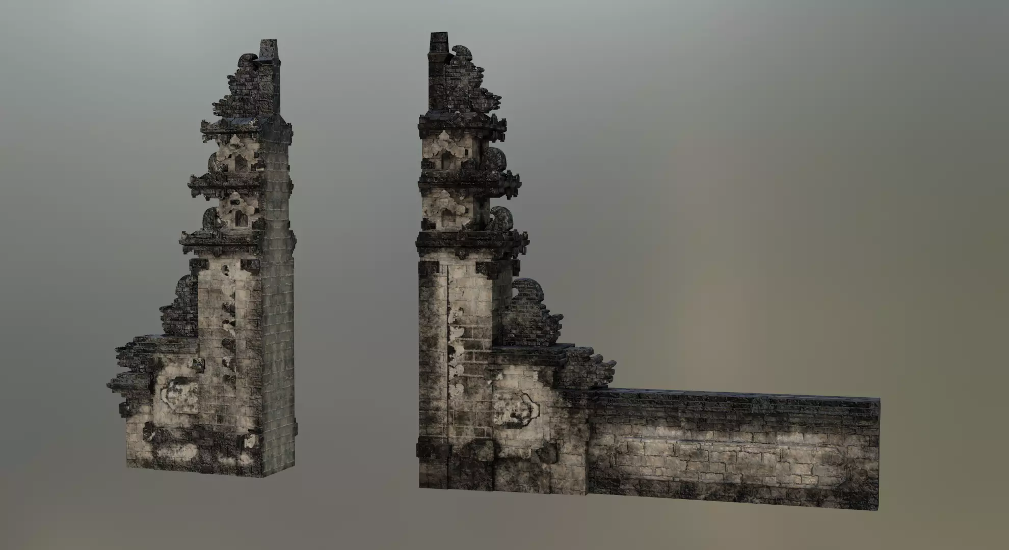 Lempuyang Temple 3D model