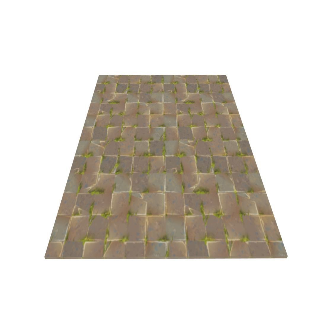 tiled floor Free low-poly 3D model_10