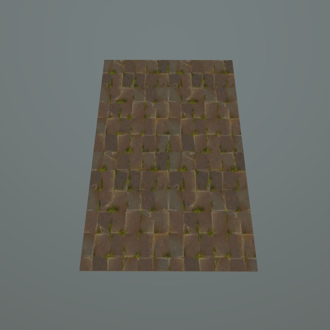 tiled floor Free low-poly 3D model_9
