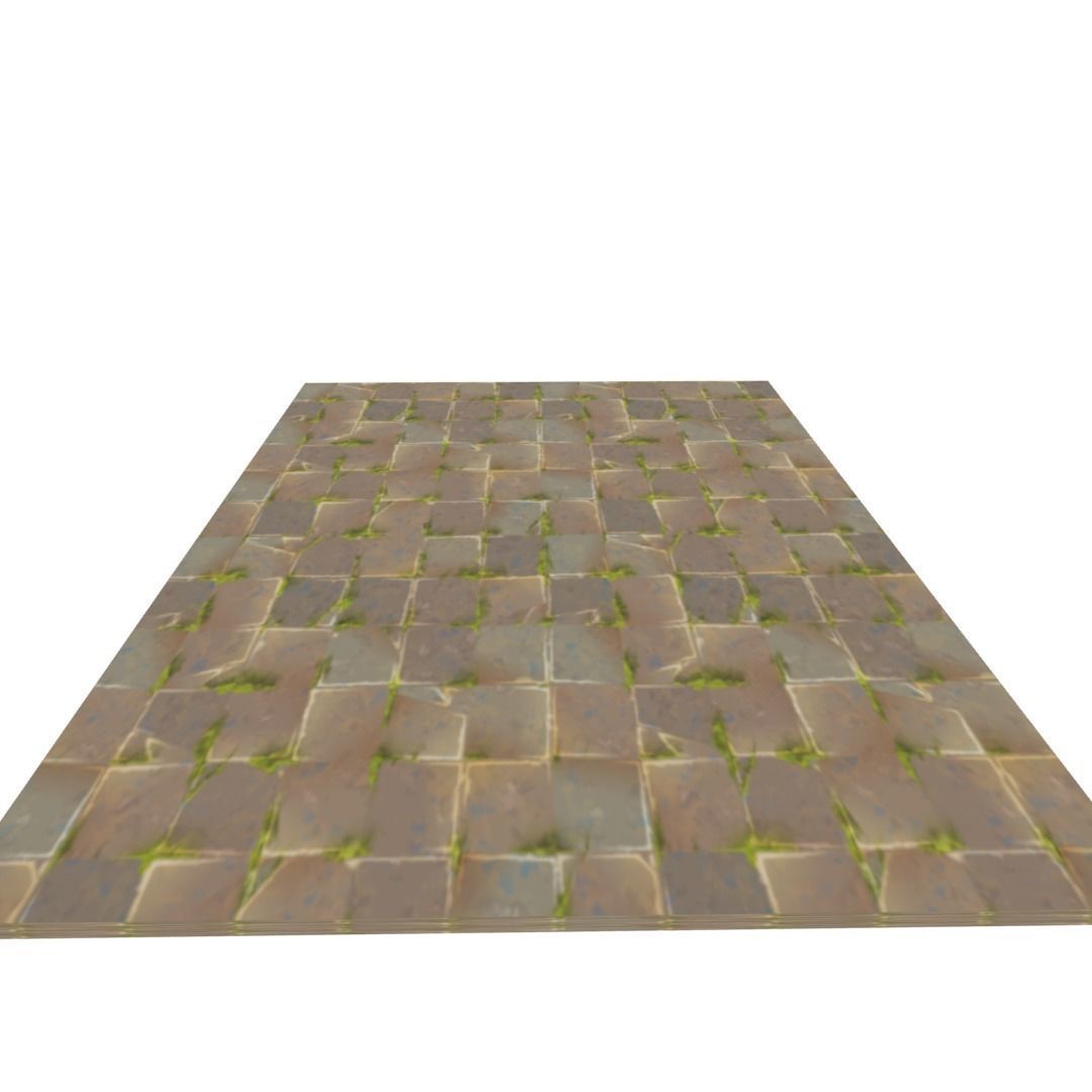 tiled floor Free low-poly 3D model_13