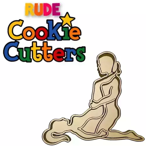 Amazing Rude Word Cookie Cutter Stamp Cake Decoration 