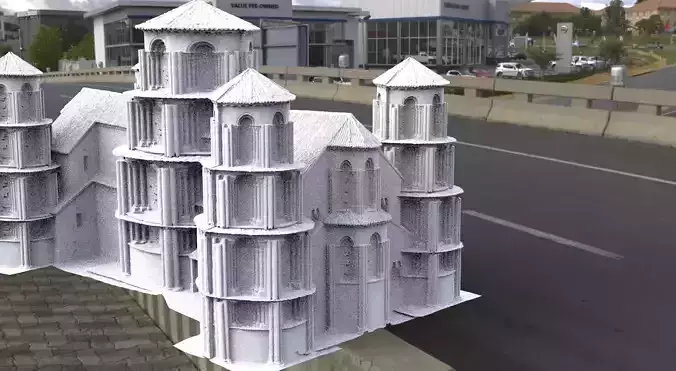 Medieval Spanish fantasy palace