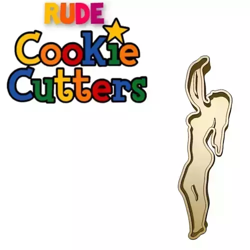 Amazing Rude Word Cookie Cutter Stamp Cake Decoration 