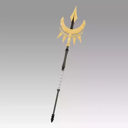Final Fantasy Spectral Necromancer Cosplay Weapon Prop 3D print model