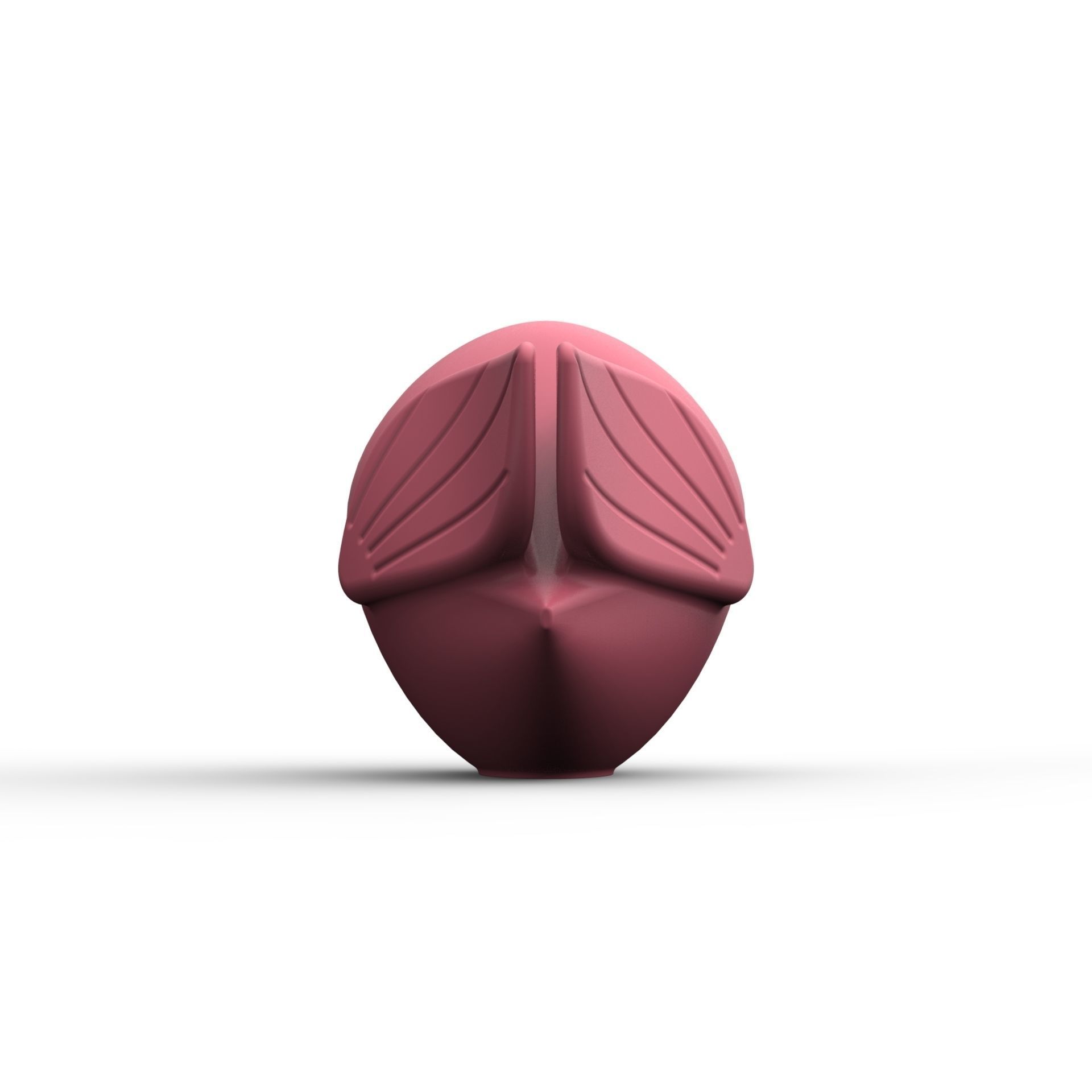 Bird rubber toy 3D print model_4
