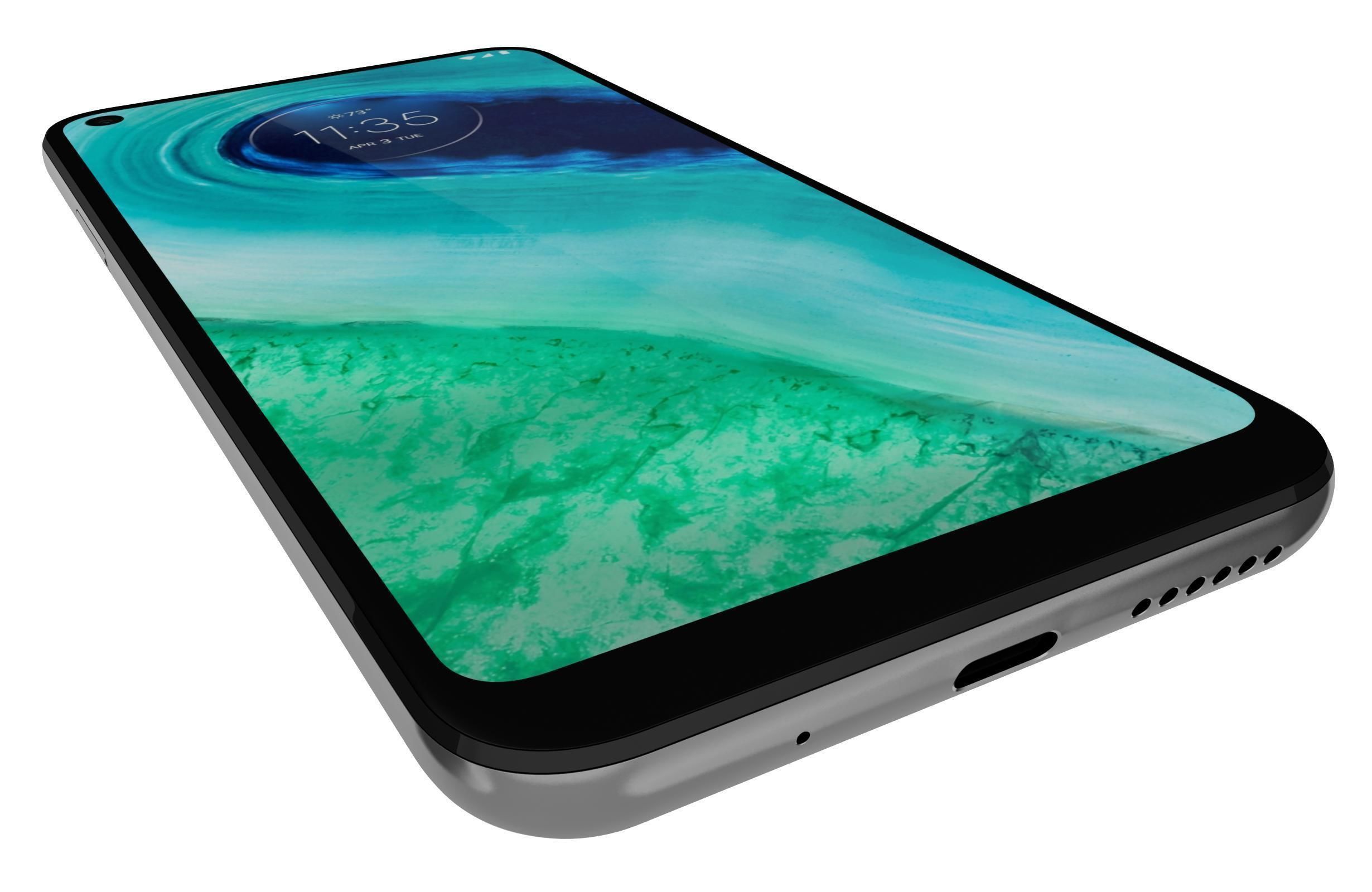 Motorola Moto G Fast And One 5G 3D model_11