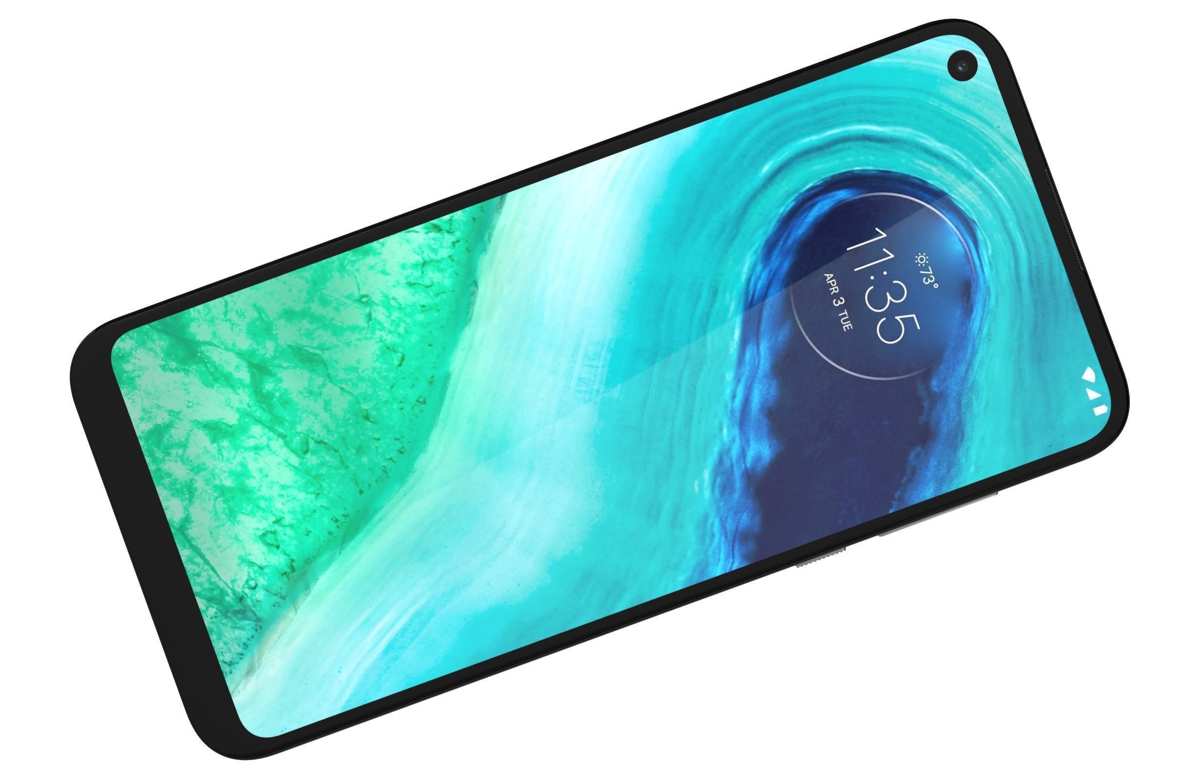 Motorola Moto G Fast And One 5G 3D model_5