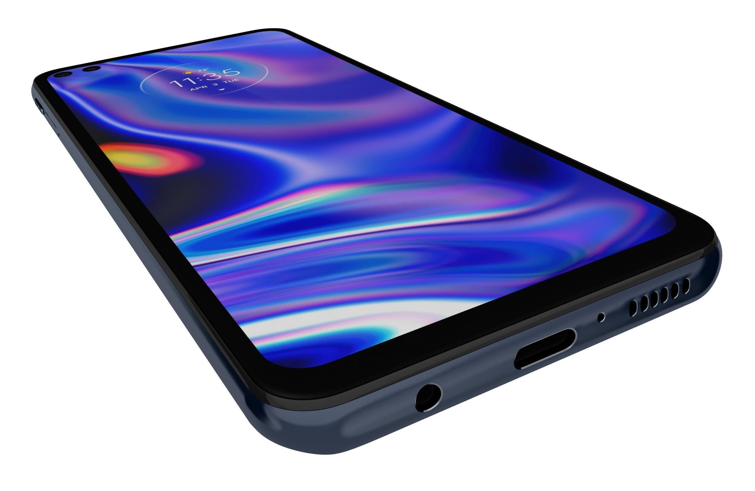 Motorola Moto G Fast And One 5G 3D model_10